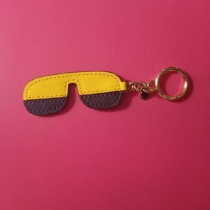 Michael Kors "Sunshade" Leather Key Chain